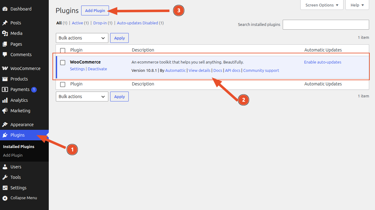 Install Plugin Page - CartBay