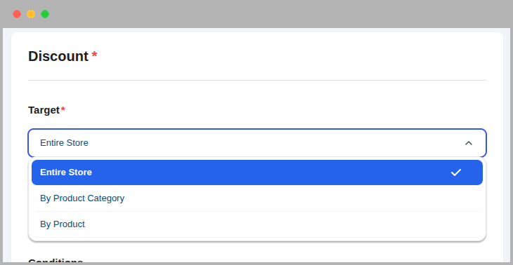 The main targeting options