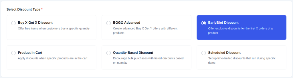 Select Campaign Type