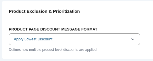 Product Exclusion & Prioritization