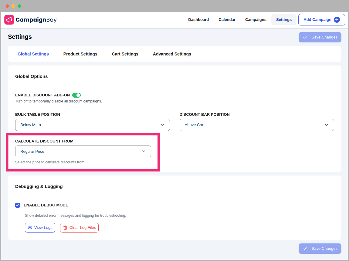 Calculate Discount From