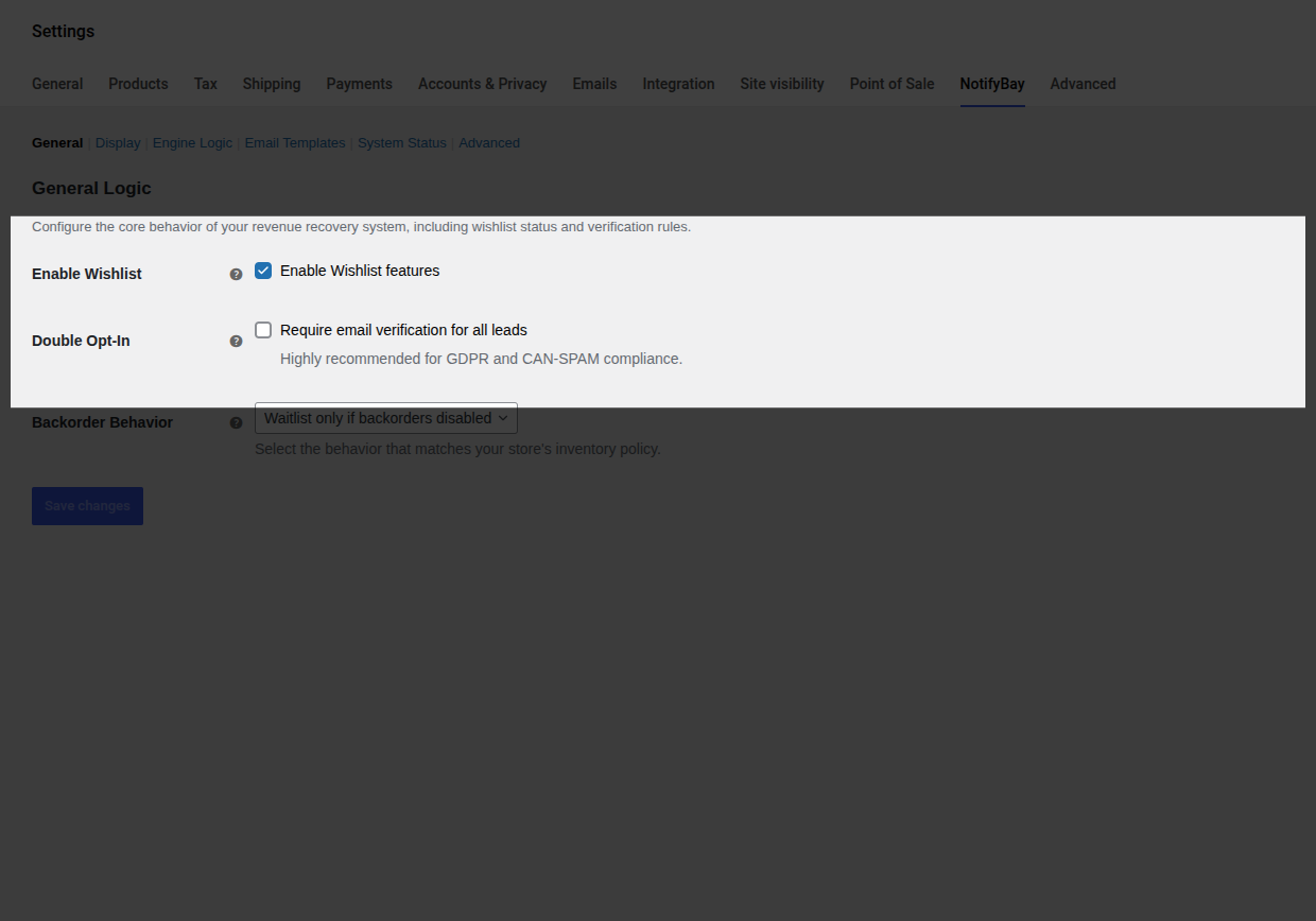 General Feature Toggles