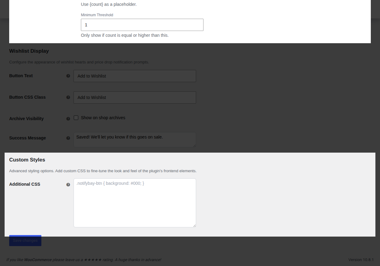 Custom CSS Editor