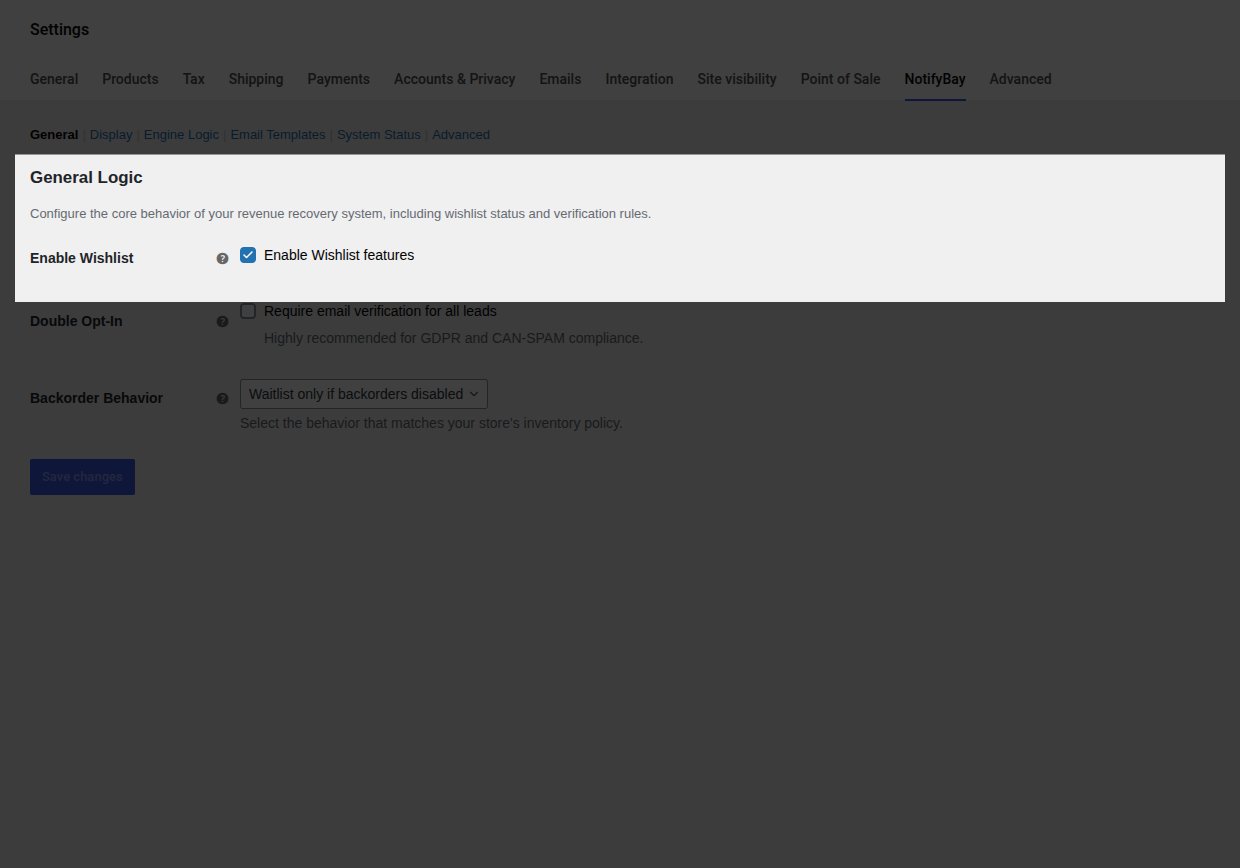 General Feature Selection