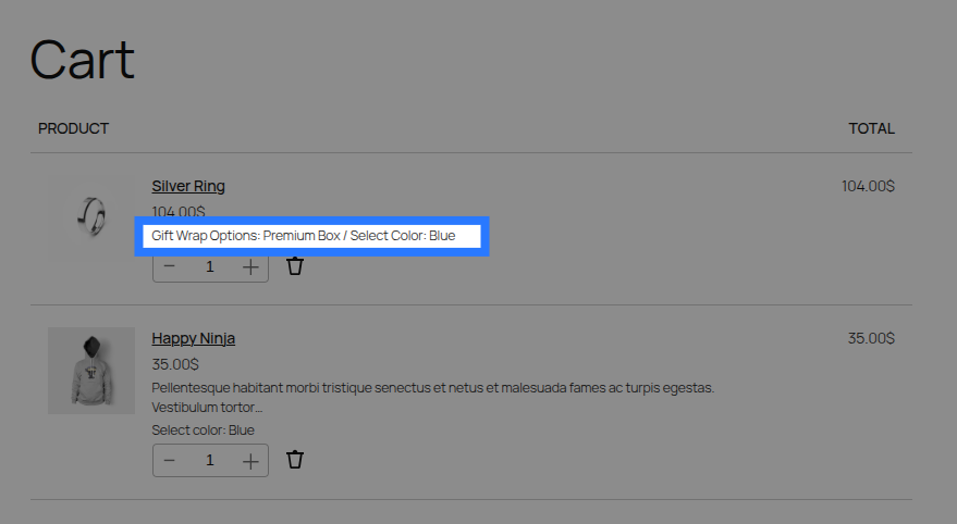 The Option Groups list with the "Add new group" button highlighted
