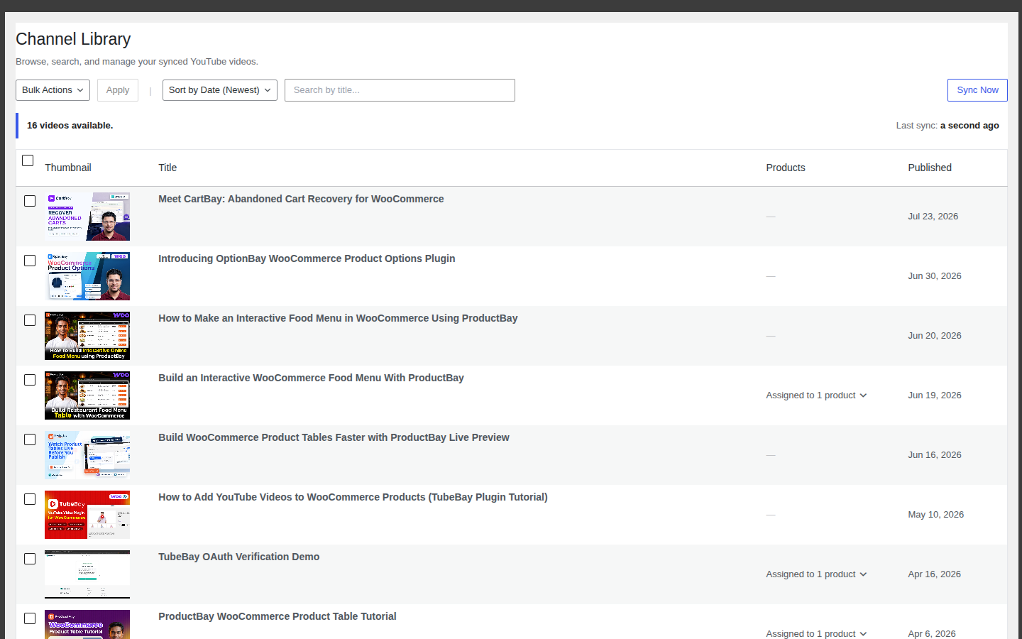 Successful Connection Dashboard