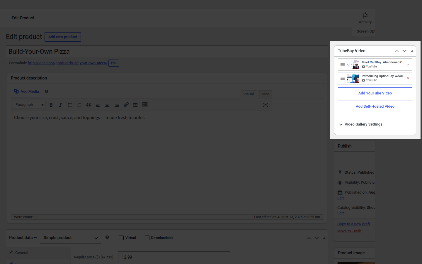 Step 3: Selected Video Preview