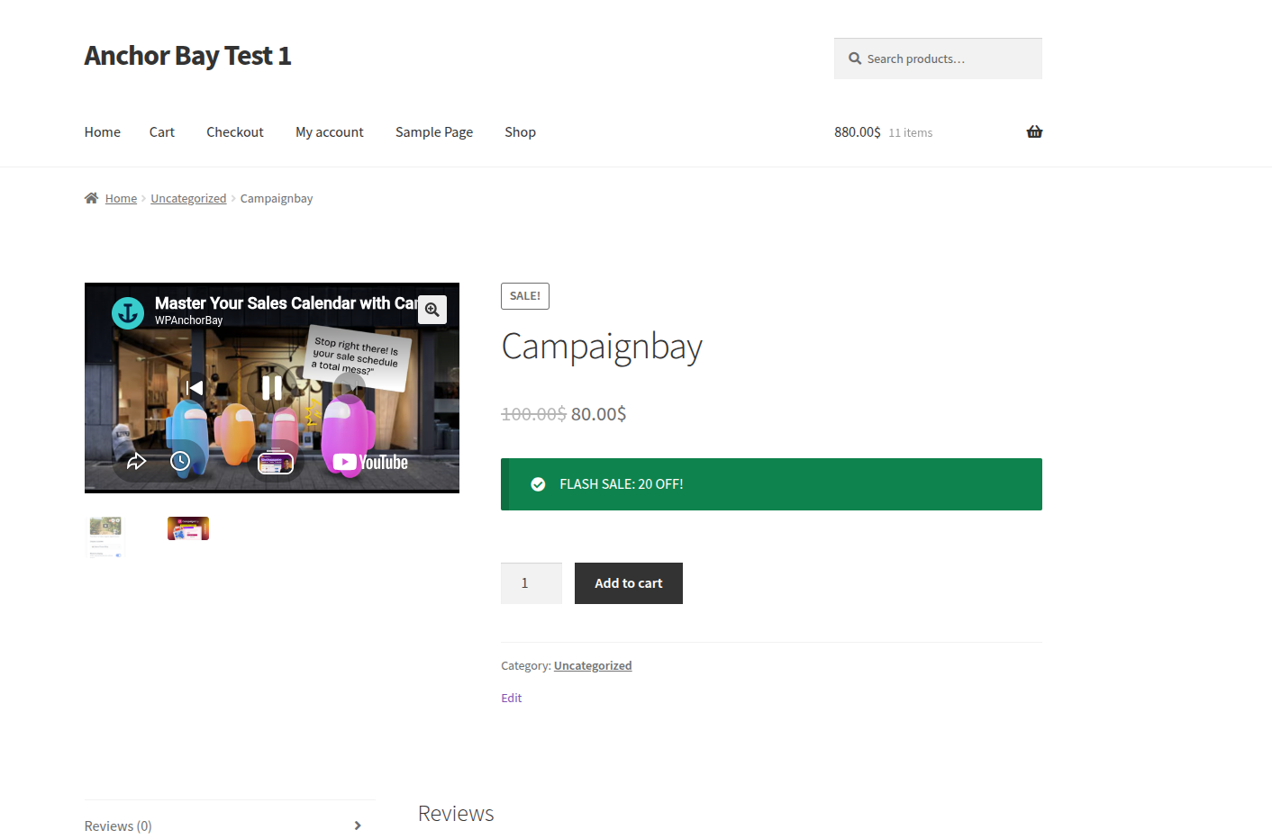 Product Page Preview