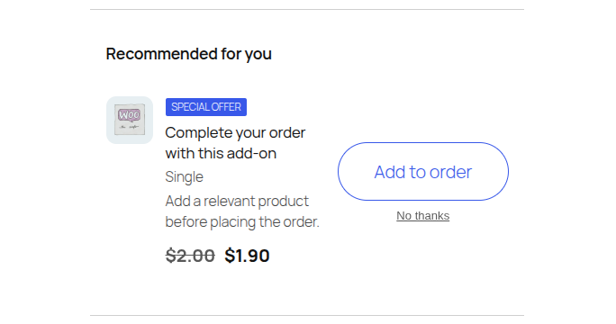 UpsellBay - Outline order buttons style